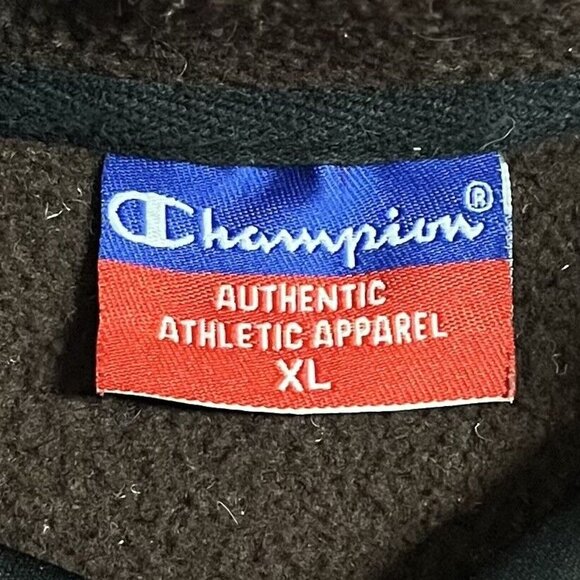 Champion Brown Hooded Sweater Mens Size XL (E10110) - Picture 8 of 8